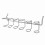 4 Pcs Screwdriver Holder Pegboard Multi-Tool Holder Accessory Pegboard Accessories Multi-Ring Tool Holder for Pegboard 3