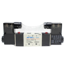 AirTAC 4V220-08 Solenoid Valve Air Valve Two Position Five Way Reversing Valve 24V 220V