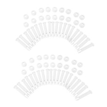 40Pcs ABS Pool Joint Pins, 6cm/2.36in Cap Set Seals for Intex Swimming Pool Replacement Parts 28270-28273