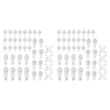 80Pcs Invisible Nail Screws Wall Hooks Picture Hangers Traceless Photo Hook Function Picture Painting Frame Hanger