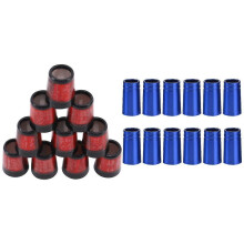 22Pcs Golf Tip Ferrules Rings for Golf Wood Ferrule Driver Fairway Wood - 10Pcs .335 & 12Pcs .370