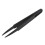 10X Black Plastic Anti-Static Tweezers Repair Tool 4