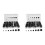 340Pcs 7 Sizes Rubber Grommet Assortment Kit, Firewall Hole Plug Set Electrical Wire Gasket Solid Hole Plugs Set 5