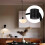 9 Pack Ceiling Hooks for Ceiling Hanging Lights, Pendant Light Hook for Ceiling Lamp, Ceiling Hooks, DIY Lamp Black 4