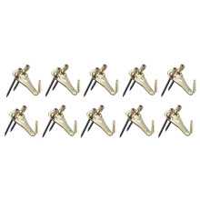 200 Pack 50 Lbs Picture Frame Hangers Hooks with Nails, Heavy Duty Plaster Wall Pro Photo/Heavy Mirror Hanging Kit