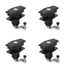 4X Compartment Door Locker PUSH Pop-Up Door Lock for Swift Elldis Caravan RV Door Lock