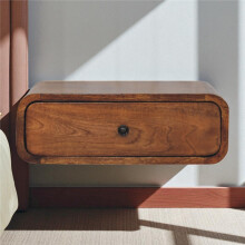 Dark Brown Walnut Nightstand, 32*45*15cm