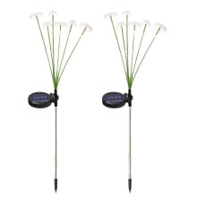 Solar Mushroom Garden Lights Dual Mode LED Waterproof Solar Garden Lights for Yard Patio Pathway