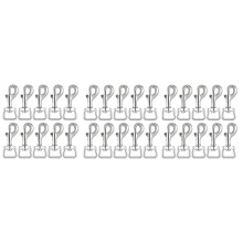 60Pc Snap Hooks for Dog Leash Collar Linking, Heavy Duty Swivel Clasp Eye Bolt Buckle Trigger Clip for Spring Pet Buckle