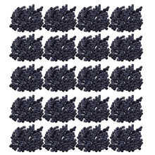 Set of 2000 - Black Plastic Replacement Valve Caps. Cars, Trucks, Motorcycles, ATV. Schrader Tire Caps.