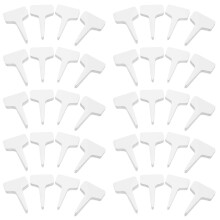 1000 Pcs Garden Labels Gardening Plant Classification Sorting Sign Tag Ticket Plastic Writing Plate Board White