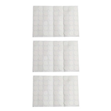 Wardrobe Cupboard Self-Adhesive Screw Covers Caps Stickers 162 in 1 White