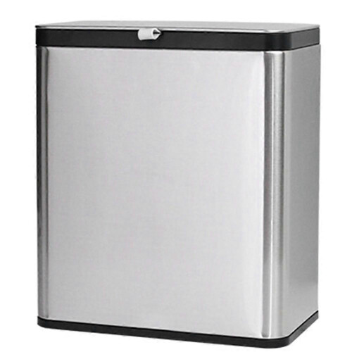 Stainless Steel Induction Hanging Garbage Bin for Kitchen, Odorless and Design