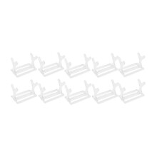 10PCS Clear Fishing Lure Display Stand,Acrylic Fishing Lure Display Stands, Fishing Reel Fishing Lure Display Stand