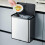 Stainless Steel Induction Hanging Garbage Bin for Kitchen, Odorless and Design 4