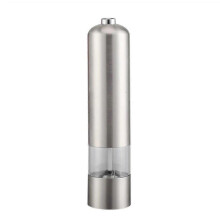 Electric Salt Pepper Grinder Set One Handed Operation Stainless Steel Spice Mill with Light Automatic Pepper Grinde