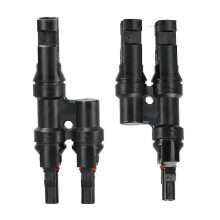 Premium Y/T-Type 30A 1000V Solar PV Connector Kit - IP67 Male/Female 3/4/5-Way Branch for 2.5-6mm2 Cables B2