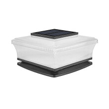 Led Solar Post Light Warm Pillar Lamp Garden Street Floor Lighting Rechargeable Landscape Waterproof Wall Path Outdoor