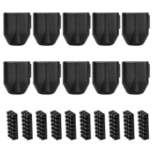 10Sets AD5X Nozzle Silicone Sock&Cleaning Brush for Flashforge Adventurer 5X 3D Printer,Silicone Cover&Nozzle Wipers