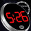 Mini Digital Clock, Waterproof Small Digital Clock, Outdoor Timetable, Adhesive Car Accessories 5