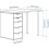 IKEA LAGKAPTEN ALEX Desk 120x60 cm 7
