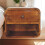 Solid Wood Mini Floating Bedside Table, 25*25*30cm 1