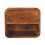 Solid Wood Mini Floating Bedside Table, 25*25*30cm 2