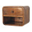Solid Wood Mini Floating Bedside Table, 25*25*30cm 3