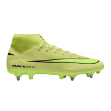 (9.5 UK, Volt/Crimson) Nike Mens Mercurial Superfly 10 Soft Ground Football Boots