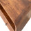 Dark Brown Curved Media Unit, 2 Drawers，30*60*45cm 7