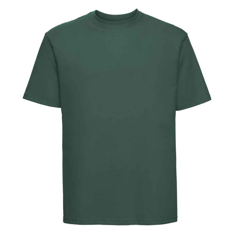 Russell (Xl, Bottle Green) Mens Ringspun Cotton Classic T-Shirt