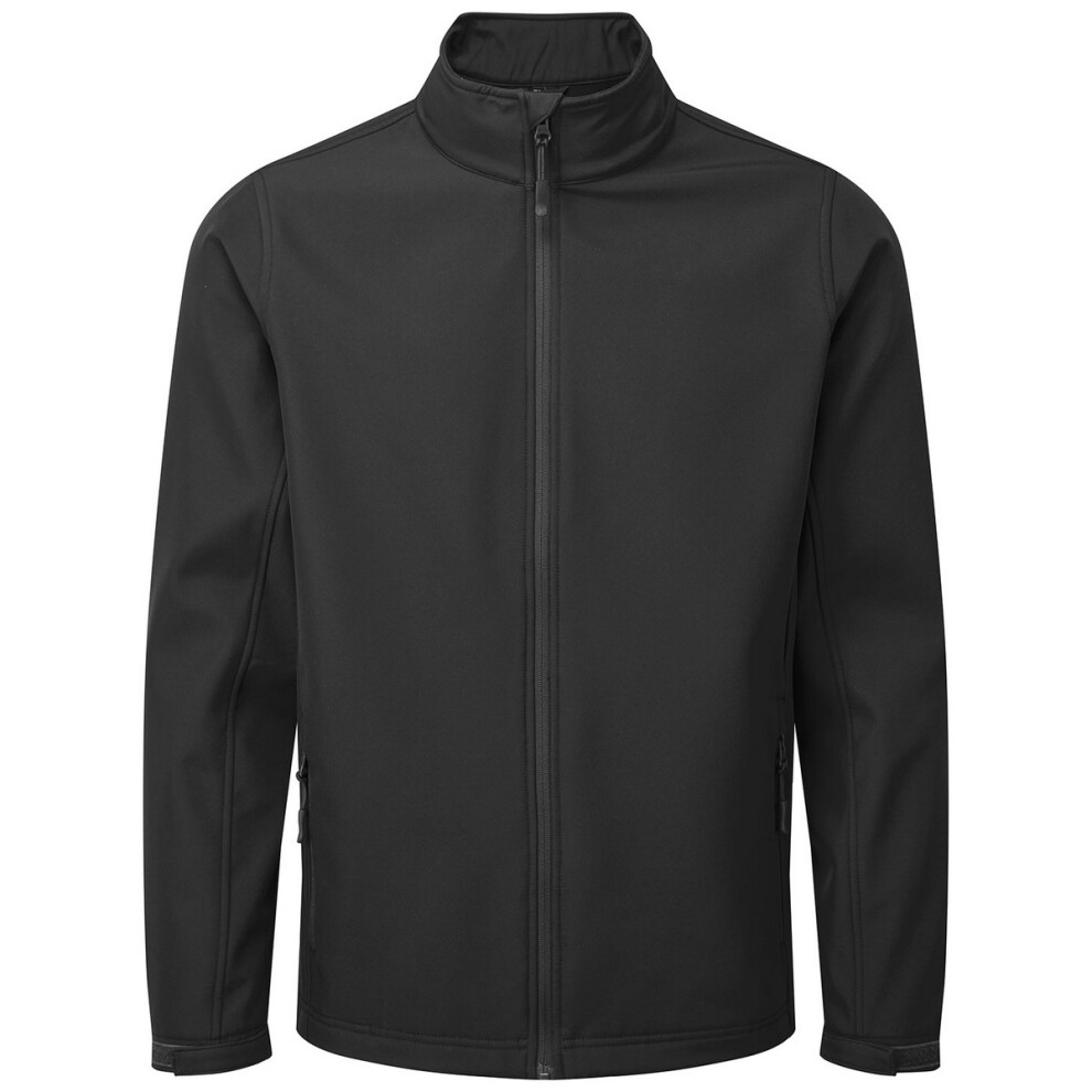 Premier (3Xl, Black) Mens Windchecker Soft Shell Jacket