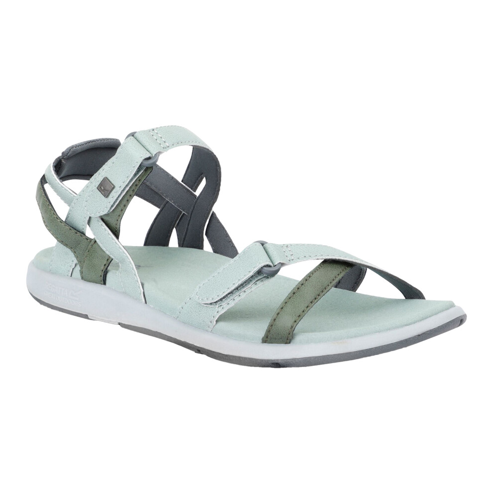 Regatta (5 Uk, Glacier Green/Four Leaf Clover) Great Outdoors Womens/Ladies Lady Santa Cruz Open Toe Sandals