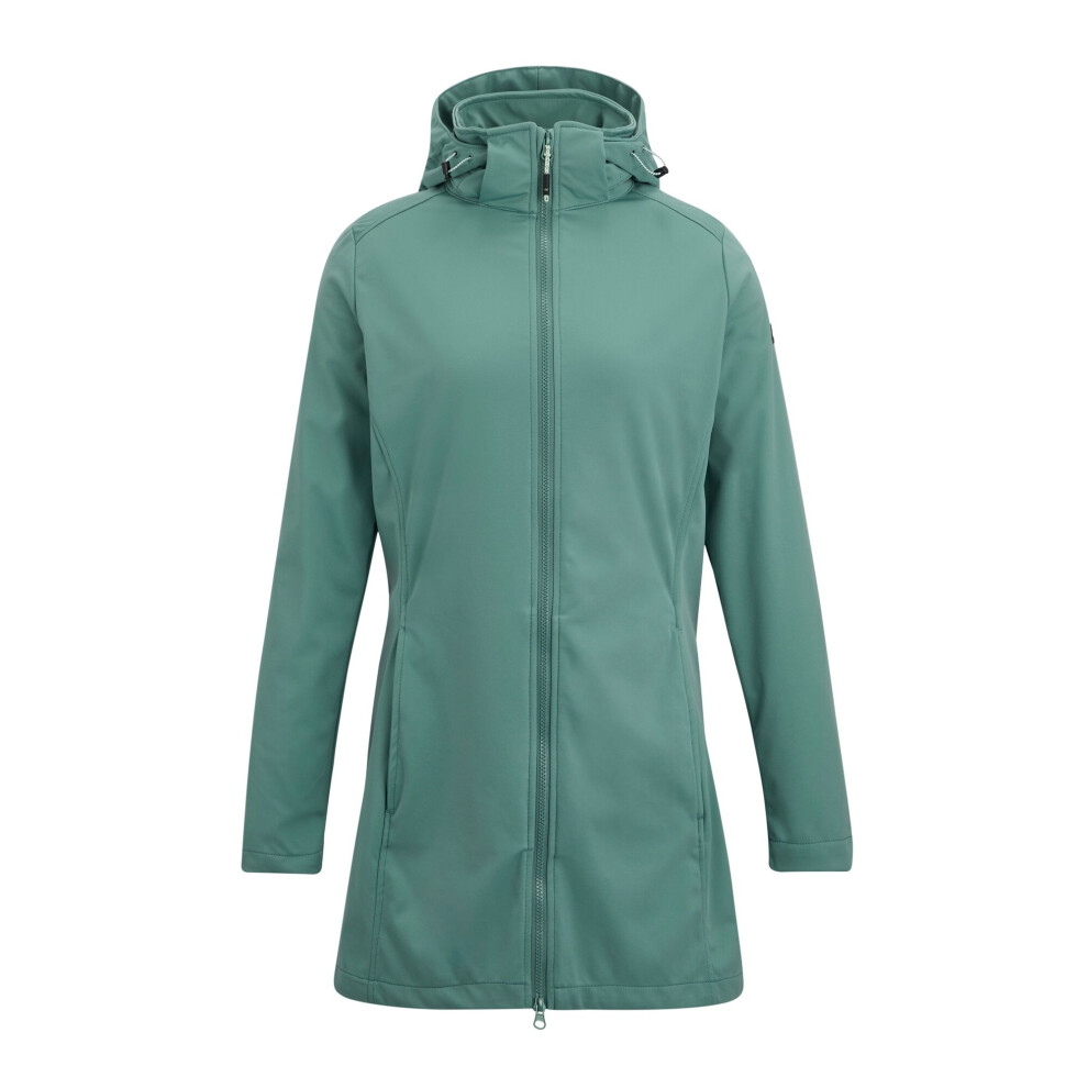 Regatta (14 Uk, Ivy Moss) Womens/Ladies Carisbrooke Softshell Waterproof Jacket