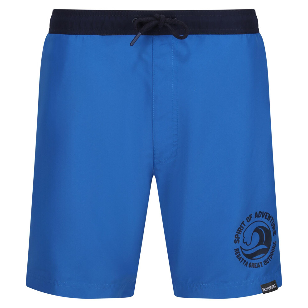 Regatta (S, Oxford Blue/Navy) Mens Bentham Swim Shorts