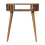 Ariella Solid Wood Console Table, Brown,30*80*70cm 2