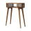 Ariella Solid Wood Console Table, Brown,30*80*70cm 3