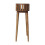 Ariella Solid Wood Console Table, Brown,30*80*70cm 7