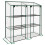 Mini Lean-To Greenhouse 46x143cm w/3 Shelves 1