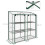 Mini Lean-To Greenhouse 46x143cm w/3 Shelves 3