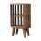 Solid Wood Brown Bedside – 26*36*55cm 3