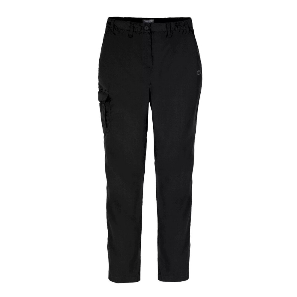 Craghoppers (12 Uk S, Black) Womens/Ladies Expert Kiwi Trousers