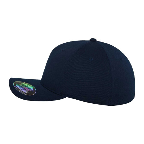 (L-XL, Navy) Flexfit 5 Panel Baseball Cap 2
