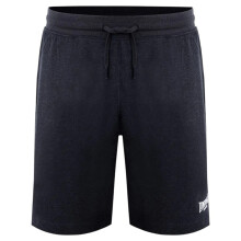 (XS, Charcoal Marl Marl) Lonsdale Mens Jersey Lounge Shorts
