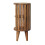 Solid Wood Brown Bedside – 26*36*55cm 4
