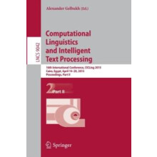 Computational Linguistics and Intelligent Text Processing 16th Interna