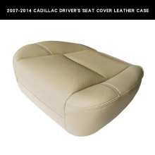 Car Front Driver Side PU Leather Cushion Bottom Cover for Escalade 2007-2014 Black