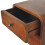Dark Brown Floating Bedside Table, 25*25*30cm 10