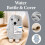 Blue Canyon 1L Teddy Bear Hot Water Bottle Grey 5