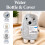 Blue Canyon 1L Teddy Bear Hot Water Bottle Grey 8